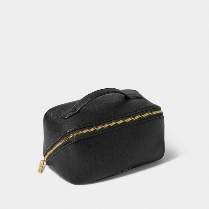 Katie Loxton Medium Makeup & Wash Bag - Black